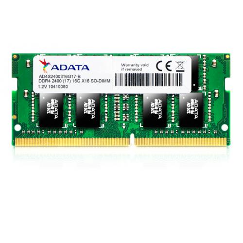 Memorie SO-DIMM A-Data 4GB, DDR4-2400MHz, CL17