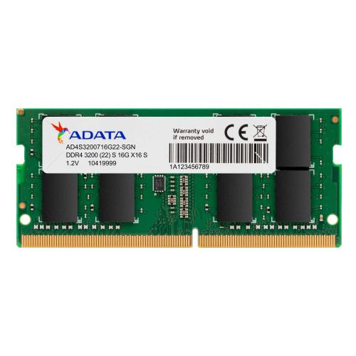 Memorie RAM notebook Adata Premier, SODIMM, DDR4, 16GB, CL22, 3200Mhz