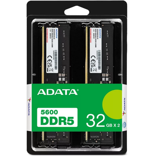 Kit Memorie A-Data AD5U560032G-DT 64GB, DDR5-5600 MHz, CL 46, Dual Channel