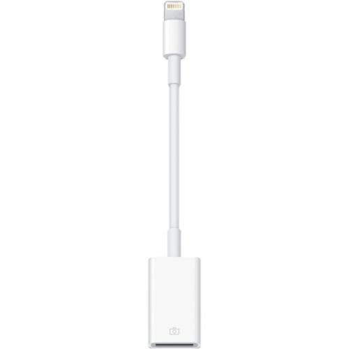 Adaptor Apple MD821ZM/A, Lightning la USB, alb