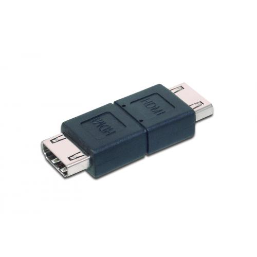 Adaptor ASSMANN Ethernet, HDMI Female - HDMI Female, Black