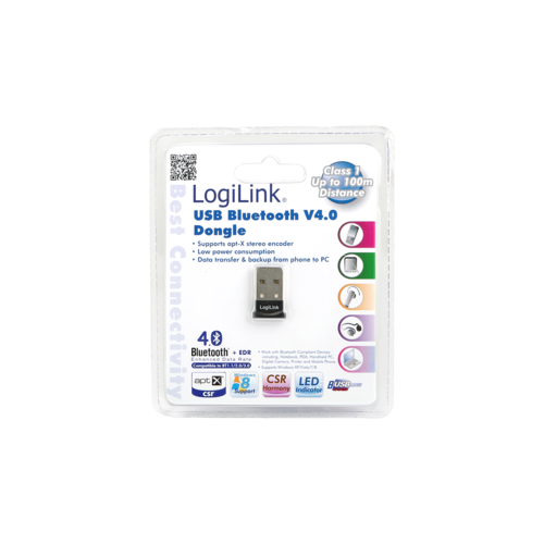 Adaptor bluetooth Logilink v4.0 + EDR, USB 2.0