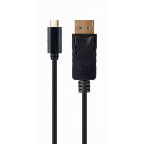 Adaptor Gembird A-CM-DPM-01, USB-C - Displayport, 2m, Black