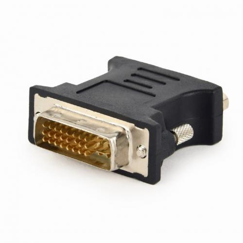 Adaptor Gembird A-DVI-VGA-BK, DVI-A male - VGA 15-pin, Black