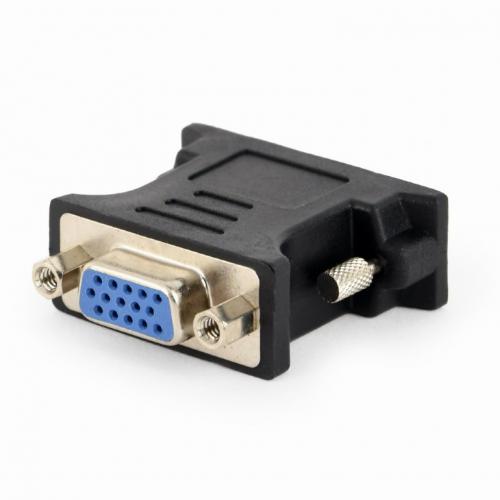 Adaptor Gembird A-DVI-VGA-BK, DVI-A male - VGA 15-pin, Black