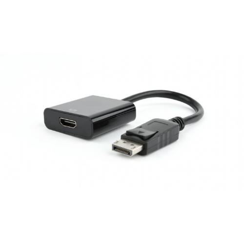 Adaptor Gembird Displayport male - HDMI female, 0.10m, Black, blister