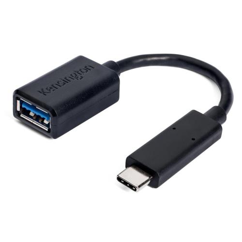 Adaptor Kensington CA1000, USB-C - USB-A, Black