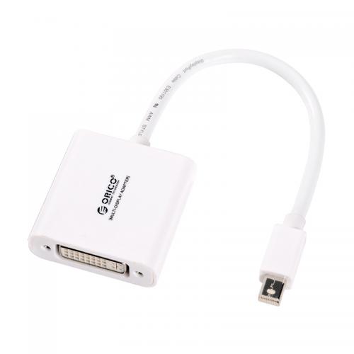 Adaptor Orico DMP3D, Mini DisplayPort - DVI, White