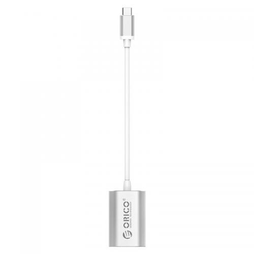 Adaptor Orico XD-102, USB-C Male - VGA Female, Silver