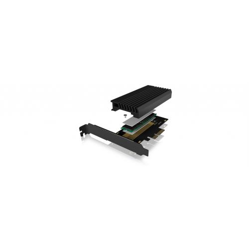 Adaptor PCI-Express Raidsonic IcyBox  M.2 M-Key socket for one M.2 NVMe SSD