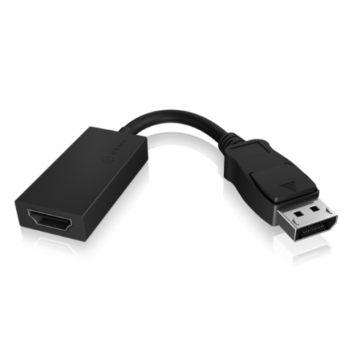 Adaptor Raidsonic IcyBox, DisplayPort Male - HDMI Female, Black