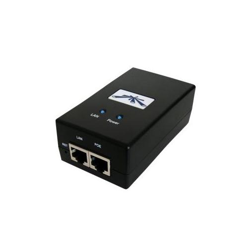 Ubiquiti Poe 48V-24W Gigabit Power Adapter, POE-48-24W-G; GIGABIT LANPort; voltage 230 V AC.