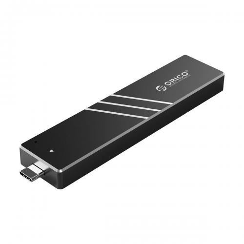 Adaptor SSD Orico PAM-C3, M.2 NVMe, USB 3.1 Type C, Black