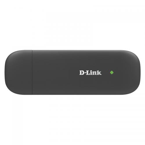 D-Link 4G LTE USB adapter DWM-222, USB 2.0 interface, microSD card for storage expansion, Integrated SIM card slot, up to 150 Mbps download.
