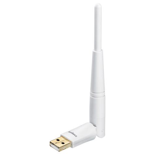 Adaptor wireless Edimax EW-7711UAN V2, USB, White