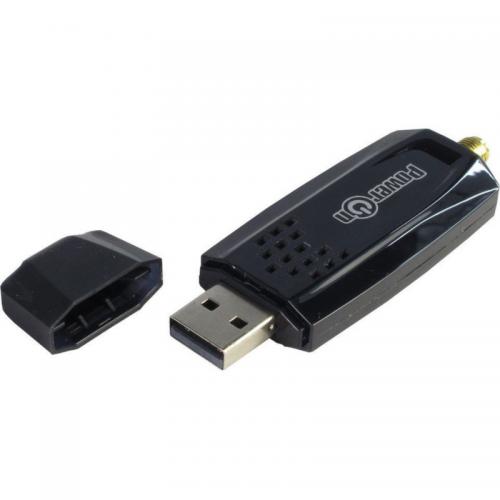 Adaptor wireless PowerOn DMG-09, USB, 300 Mbps, Black