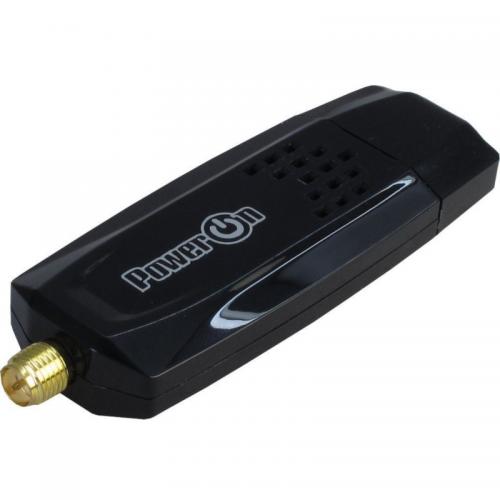 Adaptor wireless PowerOn DMG-09, USB, 300 Mbps, Black