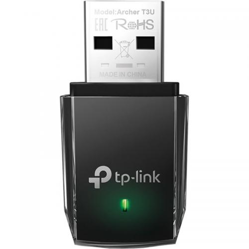 TP-link AC1300 Mini Adaptor USB Wireless MU-MIMO, ARCHER T3U; USB 3.0; Antena Omni Directionala; Standarde Wireless: IEEE 802.11ac, IEEE 802.11a/ IEEE 802.11n, IEEE 802.11g, IEEE 802.11b; Frecventa: 2.4GHz (400 Mpbs)/ 5GHz (867 Mbps);