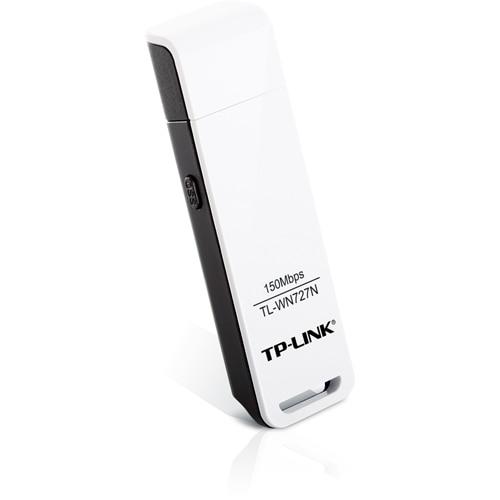 Adaptor wireless TP-Link TL-WN727N, USB, White