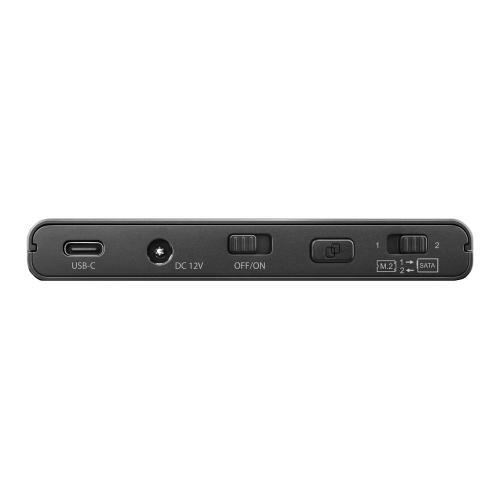 Rack HDD/SSD Axagon ADSA-CC Clone Master 2, USB-C, 2.5inch/M.2, Grey