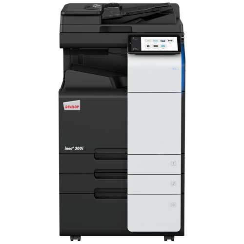 Bundle Multifunctional Laser Color Develop Ineo+ 301i + RADF DF-632 + Piedestal DK-516x + Set tonere TN-328