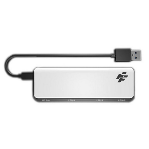 HUB USB FlashFire B860I AHUB155 pentru PS5, White