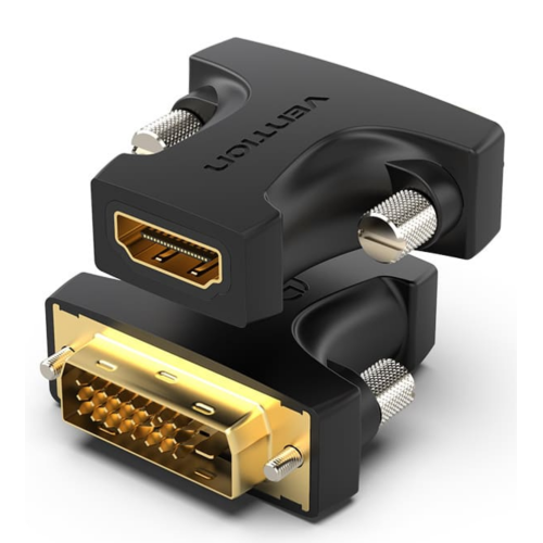 Adaptor video Vention AILB0, HDMI female - DVI-D male, Black