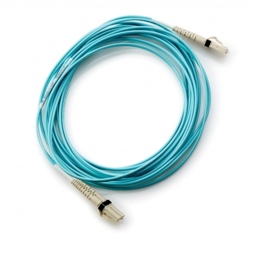 Patch Cord Fibra Optica HP Aruba AJ834A, Multi-Mode, OM3, Duplex LC - Duplex LC, 1 m