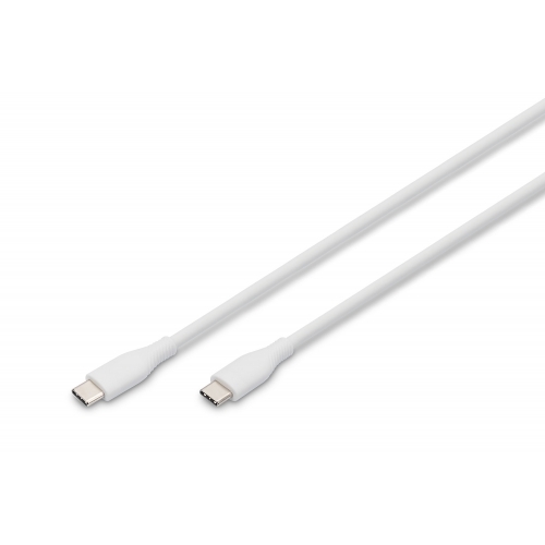 Cablu Digitus by Assmann AK-300341-020-W, USB-C 2.0 male - USB-C 2.0 male, 2m, White