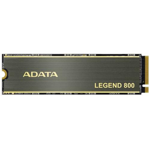 SSD ADATA Legend 800, 512GB, M.2 2280, PCIe Gen3x4, NVMe, R/W speed 2500MBs/2000MBs