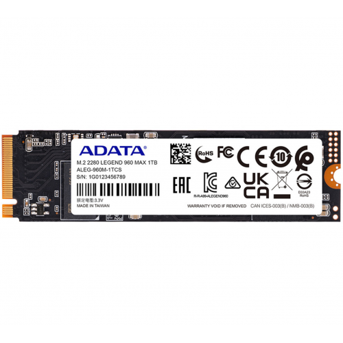 SSD A-Data Legend 960 MAX 4TB, PCI Express 4.0 x4, M.2