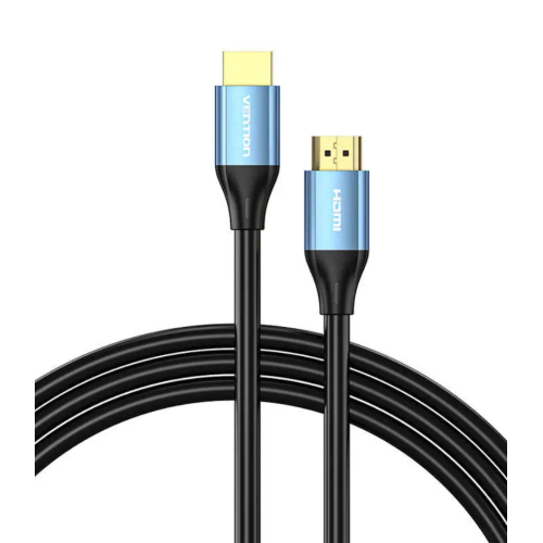 Cablu Vention ALHSE, HDMI male - HDMI male, 0.75 m, Black