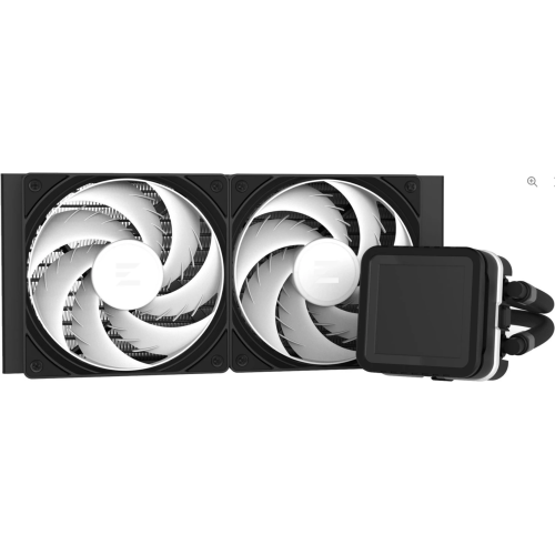 Cooler Procesor Zalman Alpha2 DS A24, ARGB LED, 2 x 120 mm, Black