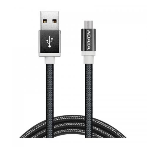 Cablu de date ADATA, USB 2.0 - micro USB, 1m, Black