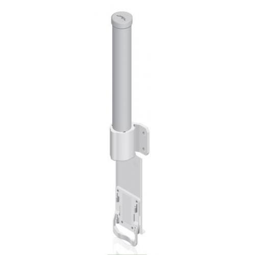 Ubiquiti 5GHz AirMax Dual Omni antenna, AMO-5G10; 10dBi; Dual polarization; montare perete; uz exterior; Max VSWR 1.6:1, White. Dimensiuni: 582 x 90 x 65 mm, Greutate: 680g, specificatii ETSI: EN 302 326 DN2.