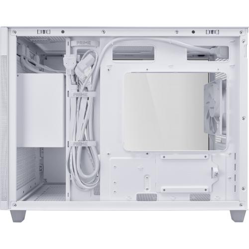 Carcasa ASUS AP201 Prime TG, White, Fara sursa