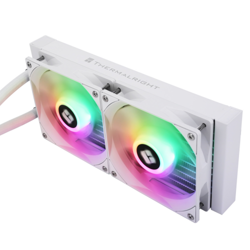 Cooler procesor Thermalright Aqua Elite 240 V3, ARGB LED, 2 x 120 mm, White