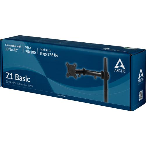 Suport Arctic Z1 Basic pentru monitor, Black