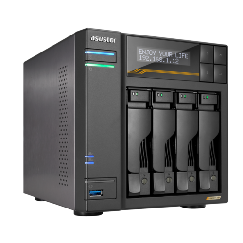 NAS Asustor Lockerstor 4 Gen3 AS6804T, 16GB