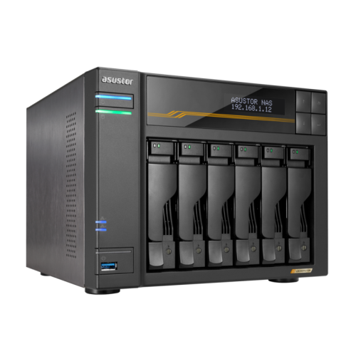 NAS Asustor Lockerstor 6 Gen3 AS6806T, 16GB