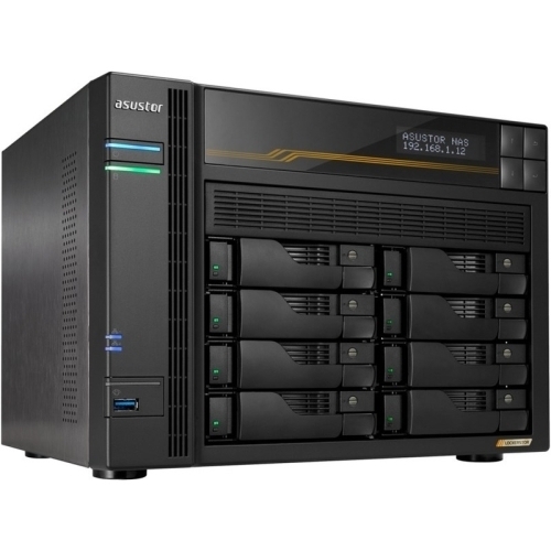NAS Asustor Lockerstor 10 Gen3 AS6810T, 16GB