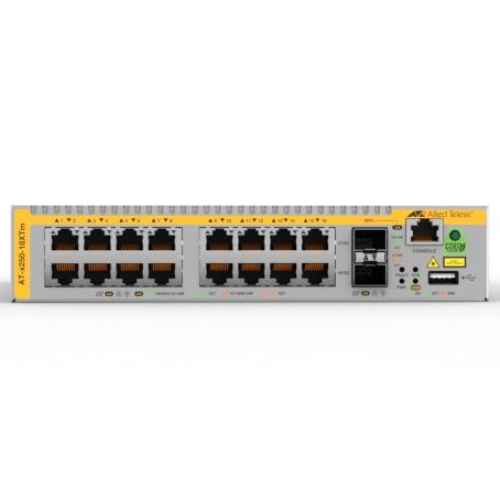 Switch Allied Telesis AT-X250-18XTM-50, 16 porturi