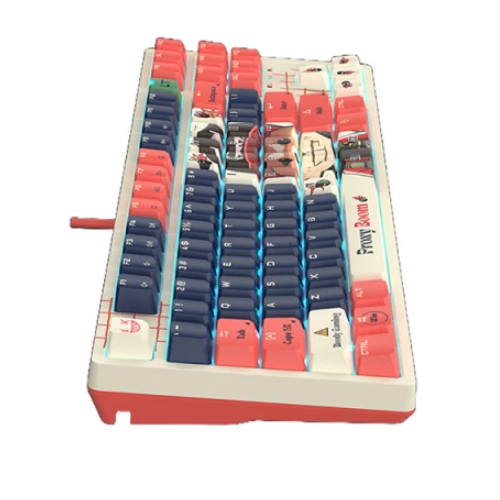 Tastatura A4Tech AT87 Proxy Boom, RGB LED, USB, Multicolor