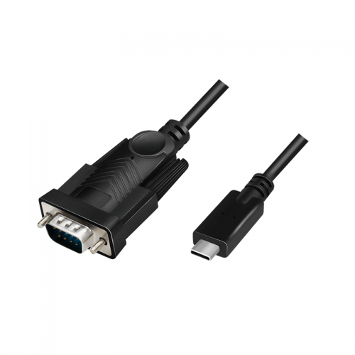Cablu Logilink AU0051A, USB-C - VGA, 1.2m, Black