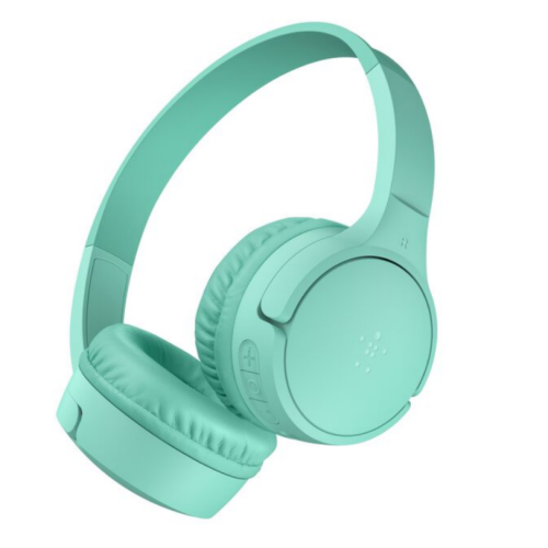 Casti cu microfon Belkin SoundForm Mini, Bluetooth / 3.5 mm jack, Mint