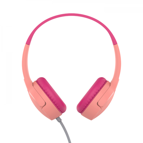 Casti cu microfon Belkin SoundForm Mini, 3.5mm jack, Pink