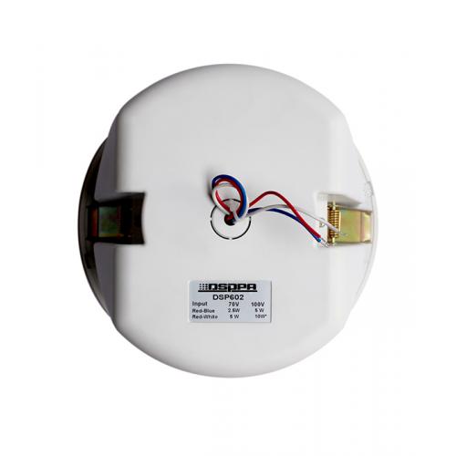 Boxa de tavan DSPPA DSP602EN, 6W, 100V, 6.5inch, White