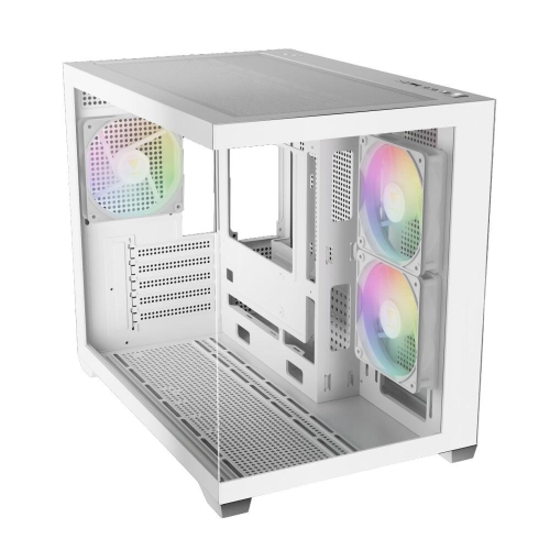 Carcasa Gamdias Aura GC10M V2 ARGB White, Fara sursa