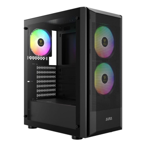 Carcasa Gamdias Aura GC6 ARGB Black, Fara sursa