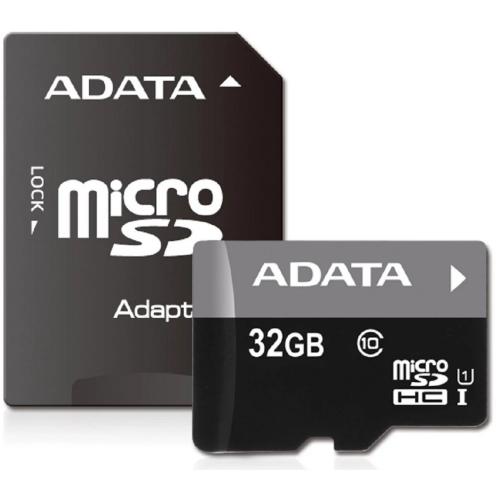 Memory Card microSDHC A-data Premier 32GB, Class 10, UHS-I U1 + Adaptor SD